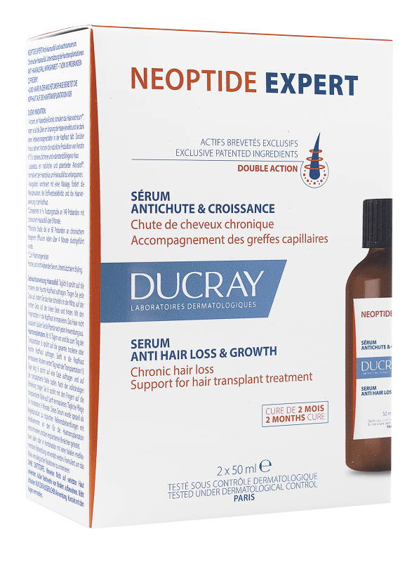 DUCRAY NEOPTIDE EXPERT SIERO ANTICADUTA 2 PEZZI DA 50 ML - farmasorriso.com