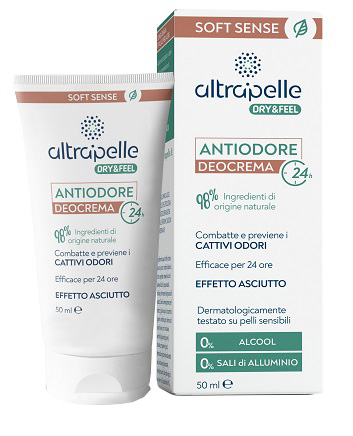ALTRAPELLE DRY & FEEL DEOCREMA ANTIODORE 24H 50 ML - farmasorriso.com