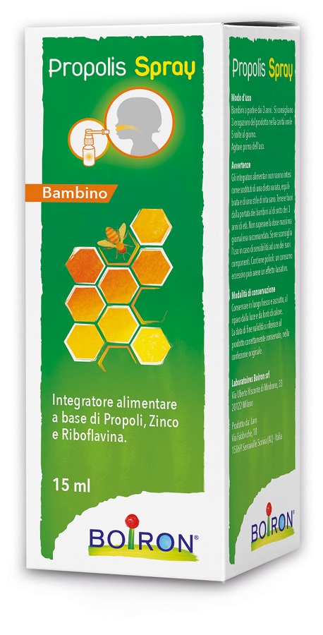 PROPOLIS SPRAY BAMBINO 15 ML - farmasorriso.com