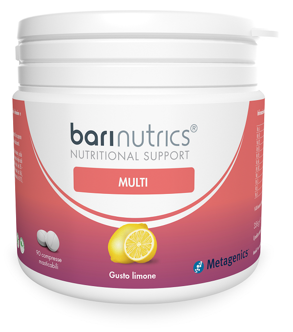 BARINUTRICS MULTI LIMONE 90 COMPRESSE MASTICABILI - farmasorriso.com