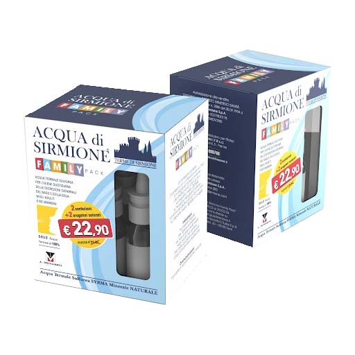 ACQUA DI SIRMIONE FAMILY PACK 12 FLACONCINI DA 15 ML - farmasorriso.com