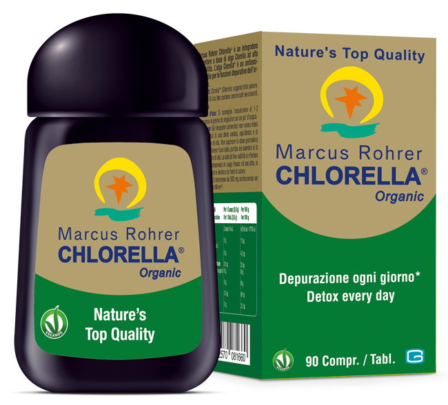 MARCUS ROHRER CHLORELLA ORGANIC 90 COMPRESSE - farmasorriso.com