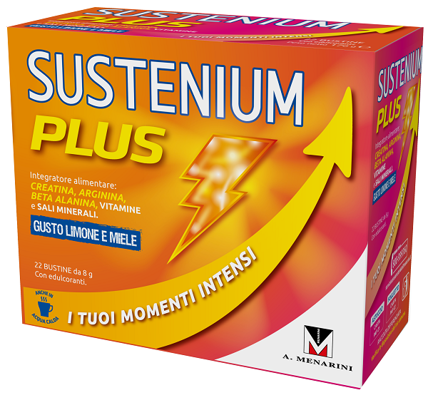 SUSTENIUM PLUS LIMONE MIELE 22 BUSTINE - farmasorriso.com