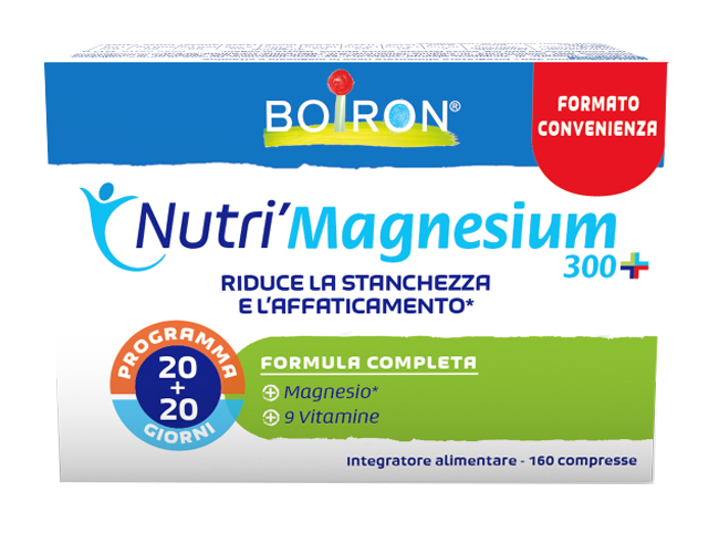 NUTRI'MAGNESIUM 300+ 160 COMPRESSE - farmasorriso.com