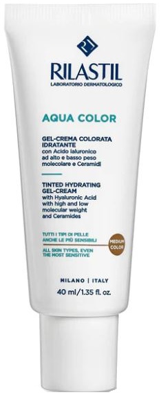 RILASTIL AQUA COLORATA GEL CREMA MEDIUM - farmasorriso.com