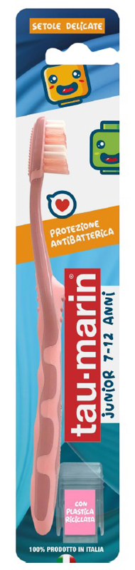 TAU MARIN SPAZZOLINO JUNIOR ANTIBATTERICO 7-12 ANNI - farmasorriso.com