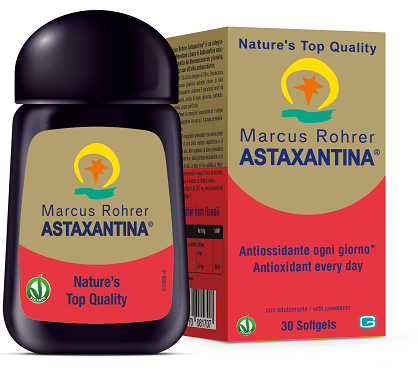 MARCUS ROHRER ASTAXANTINA 30 SOFTGELS - farmasorriso.com
