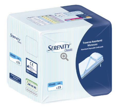 TRAVERSA SERENITY CLASSIC TRAVERSA SUPER 60X60 CM 30 PEZZI - farmasorriso.com