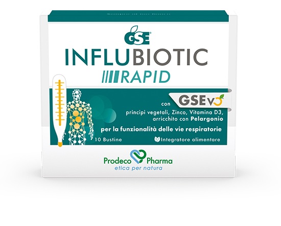 GSE INFLUBIOTIC RAPID 10 BUSTINE - farmasorriso.com