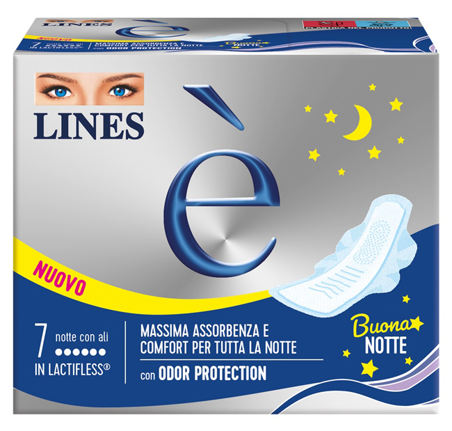 LINES E' NOTTE DOWNCOUNT 7 PEZZI - farmasorriso.com