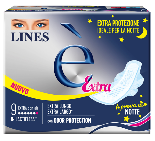 LINES E' EXTRA CARRY PACK 9 PEZZI - farmasorriso.com