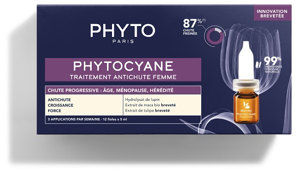 PHYTOCYANE FIALE DONNA CADUTA PROGRESSIVA 12 FIALE DA 5 ML - farmasorriso.com