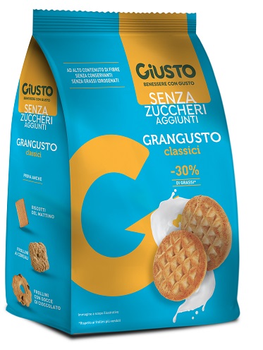 GIUSTO SENZA ZUCCHERO GRANGUSTO CLASSICI 350 G - farmasorriso.com