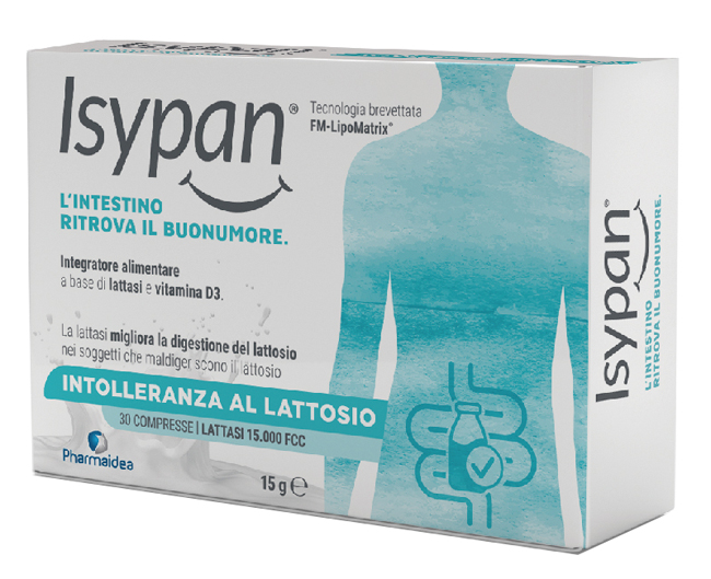 ISYPAN INTOLLERANZA LATTOSIO 30 COMPRESSE - farmasorriso.com