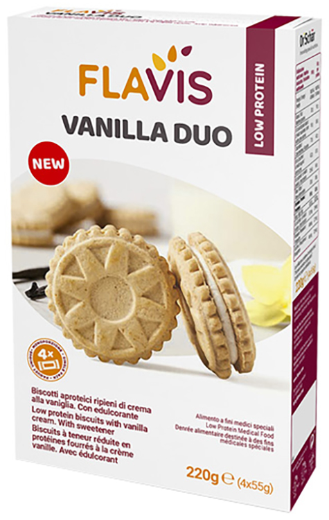 FLAVIS VANILLA DUO 220 G - farmasorriso.com
