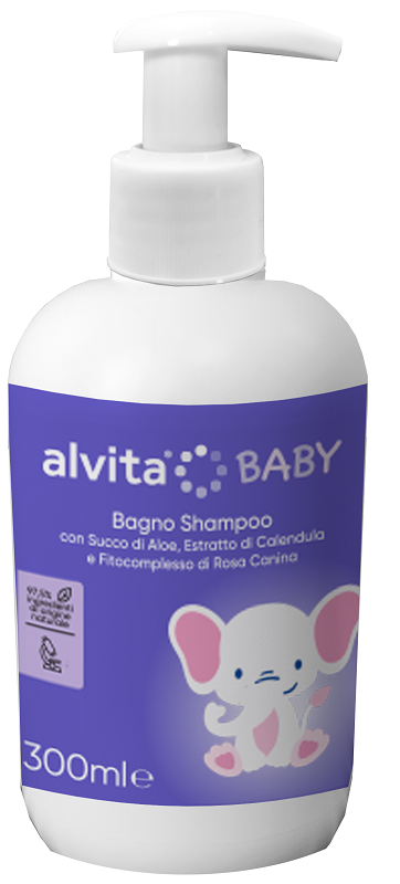 ALVITA BABY BAGNO SHAMPOO 300 ML - farmasorriso.com