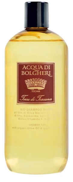 ACQUA DI BOLGHERI BIO-SHAMPOODOCCIA TERRE DI TOSCANA 500 ML - farmasorriso.com