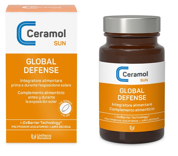 CERAMOL GLOBAL DEFENSE 30 COMPRESSE - farmasorriso.com