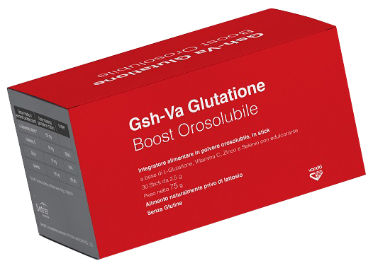 GSH VA GLUTATIONE BOOST 30 STICK OROSOLUBILI - farmasorriso.com