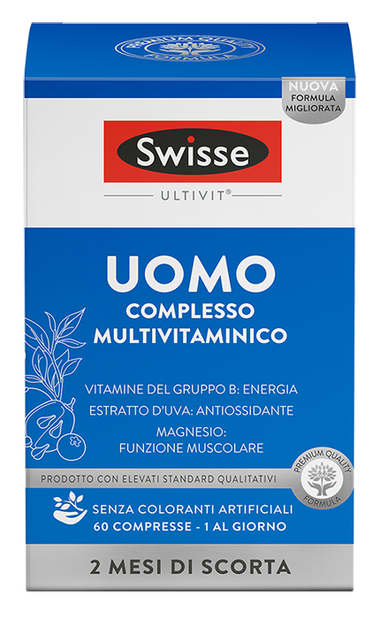 SWISSE MULTIVIT UOMO 60 COMPRESSE - farmasorriso.com