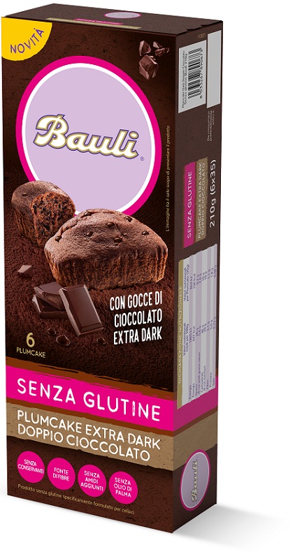 DORIA PLUMCAKE EXTRA DARK DOPPIO CIOCCOLATO 6 PEZZI DA 35 G - farmasorriso.com