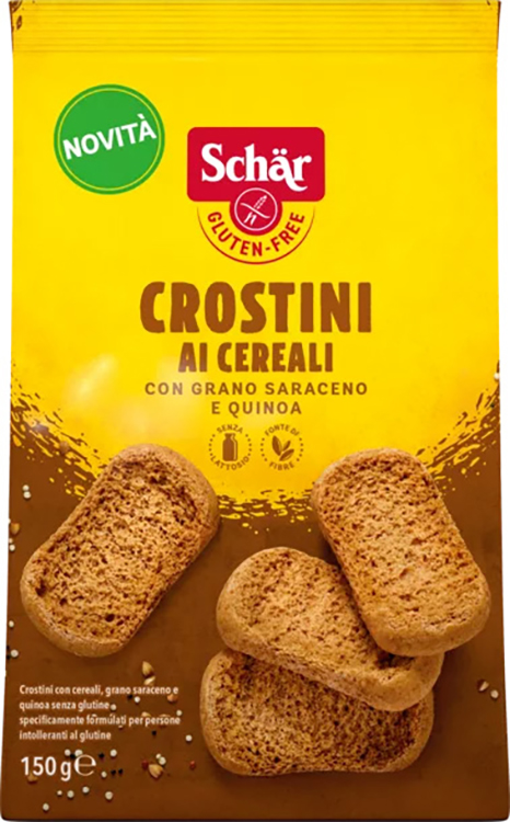SCHAR CROSTINI AI CEREALI 150 G - farmasorriso.com