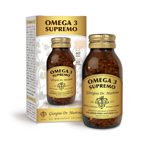 OMEGA 3 SUPREMO 60 SOFTGEL - farmasorriso.com