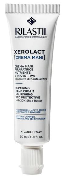 RILASTIL XEROLACT CREMA MANI NUTRIENTE E PROTETTIVA NUOVA FORMULA 30 ML - farmasorriso.com
