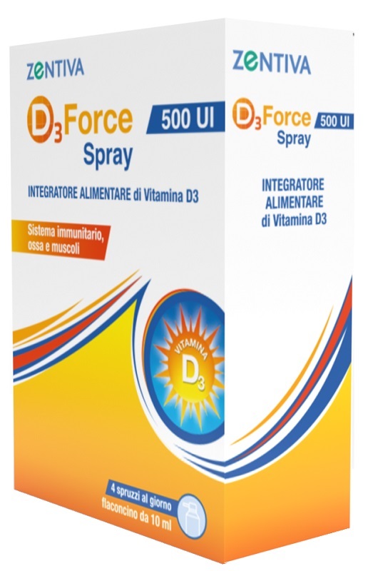 D3 FORCE 500UI SPRAY 10 ML - farmasorriso.com