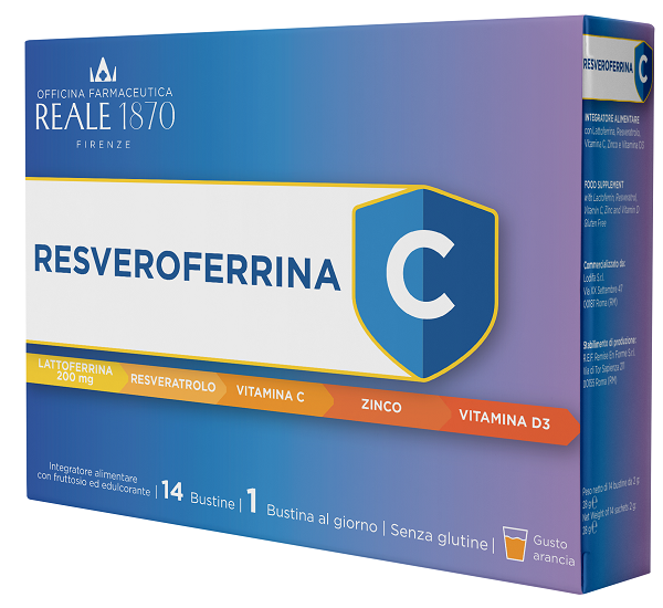RESVEROFERRINA C 14 BUSTINE REALE 1870 - farmasorriso.com