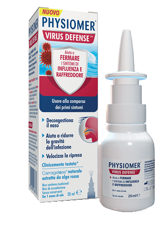 PHYSIOMER VIRUS DEFENSE 20 ML - farmasorriso.com