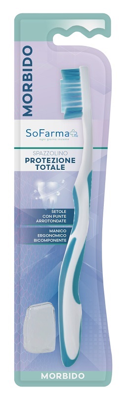 SPAZZOLINO TOTAL PROTECTION SETOLE MORBIDE SOFARMAPIU' - farmasorriso.com