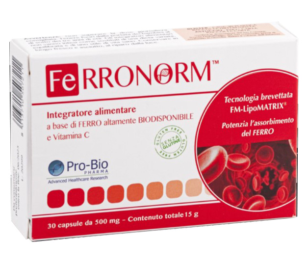FERRONORM 30 CAPSULE - farmasorriso.com