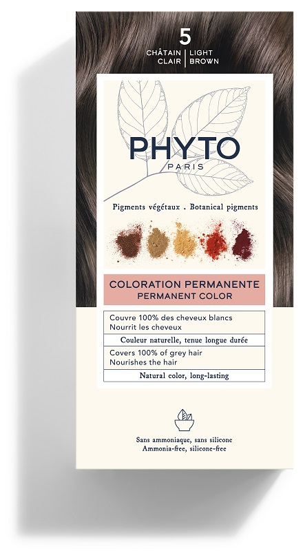 COLOR KIT 5 CASTANO CHIARO LATTE RIVELATORE 50 ML + CREMA COLORANTE 50 ML + MASCHERA PROTETTIVA COLORE 12 ML + GUANTI - farmasorriso.com