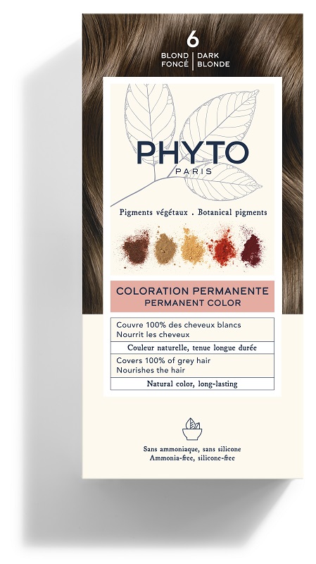 COLOR KIT 6 BIONDO SCURO LATTE RIVELATORE 50 ML + CREMA COLORANTE 50 ML + MASCHERA PROTETTIVA COLORE 12 ML + GUANTI - farmasorriso.com