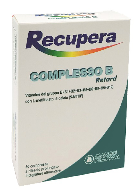 RECUPERA COMPLESSO B RETARD 30 COMPRESSE - farmasorriso.com