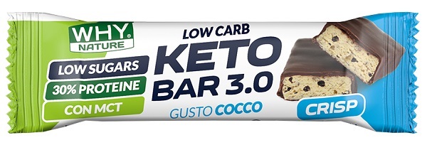 WHYNATURE KETO 3,0 COCCO CRISP 30 G - farmasorriso.com