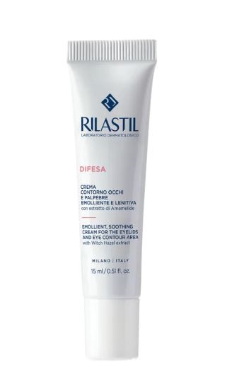 RILASTIL DIFESA CREMA CONTORNO OCCHI E PALPEBRE EMOLLIENTE E LENITIVA 15 ML - farmasorriso.com