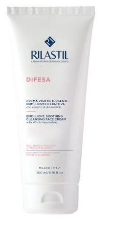 RILASTIL DIFESA CREMA VISO DETERGENTE EMOLLIENTE E LENITIVA 200 ML - farmasorriso.com