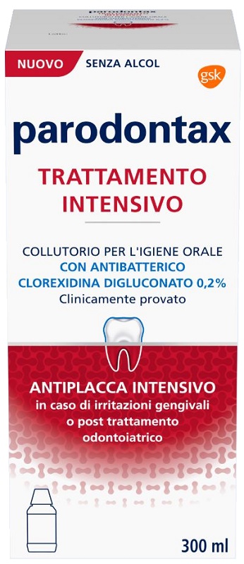 PARODONTAX TRATTAMENTO INTENSIVO CLOREXIDINA 0,2% - farmasorriso.com