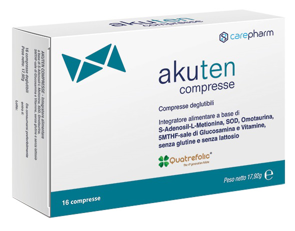 AKUTEN 16 COMPRESSE - farmasorriso.com