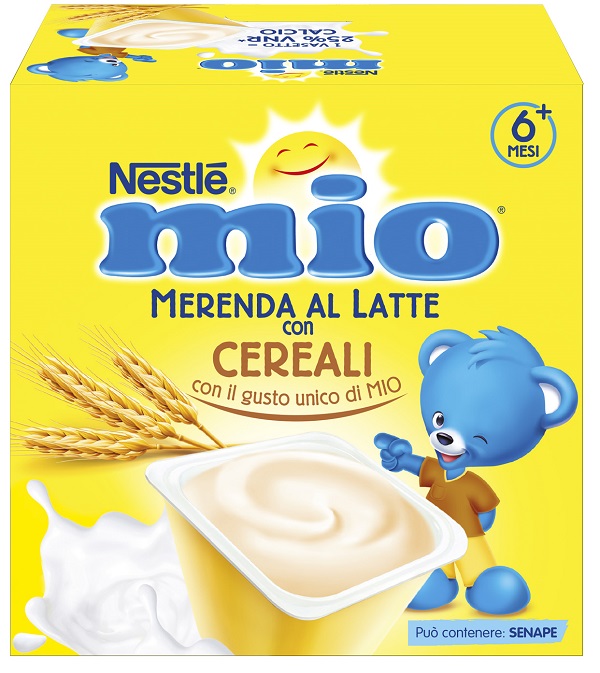 MIO MERENDA AL LATTE CEREALI 4 PEZZI DA 100 G - farmasorriso.com