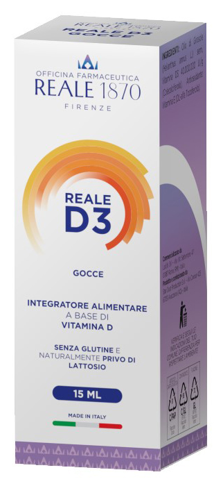 REALE D3 GOCCE 15 ML - farmasorriso.com