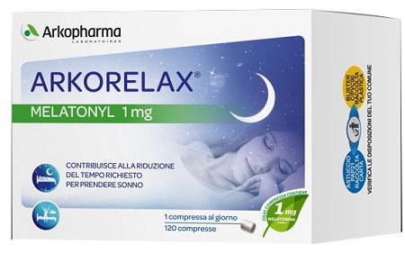 ARKORELAX MELATONYL 120 COMPRESSE - farmasorriso.com