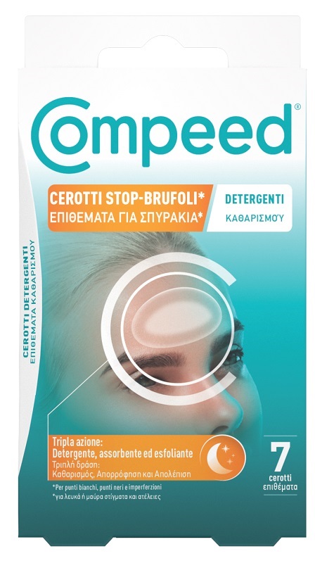 COMPEED CEROTTI STOP BRUFOLI DETERGENTI 7 PEZZI - farmasorriso.com
