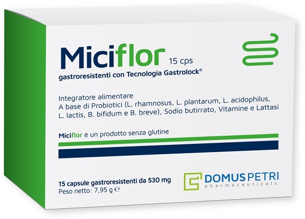 MICIFLOR 15 CAPSULE - farmasorriso.com