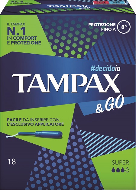 TAMPAX &GO SUPER 18 PEZZI - farmasorriso.com