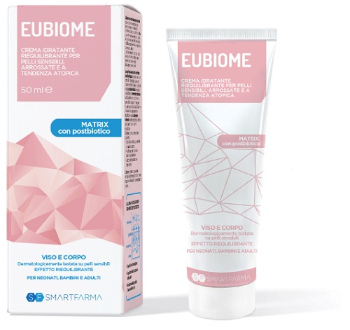 EUBIOME CREMA IDRATANTE RIEQUILIBRANTE PELLI SENSIBILI ARROSSATE TENDENZA ATOPICA 150 ML - farmasorriso.com