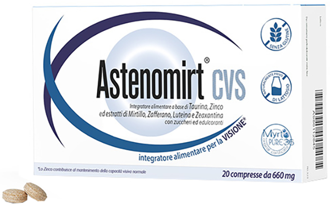 ASTENOMIRT CVS 20 COMPRESSE - farmasorriso.com