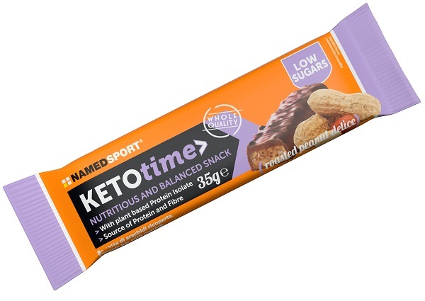 KETOTIME BAR ROASTED PEANUT 35 G - farmasorriso.com